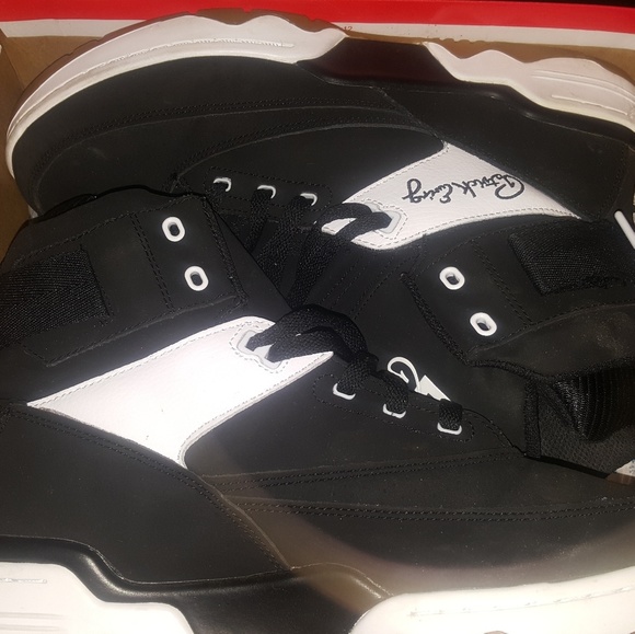 Size 13 Ewing 33 HI black/white/gum - Picture 1 of 4